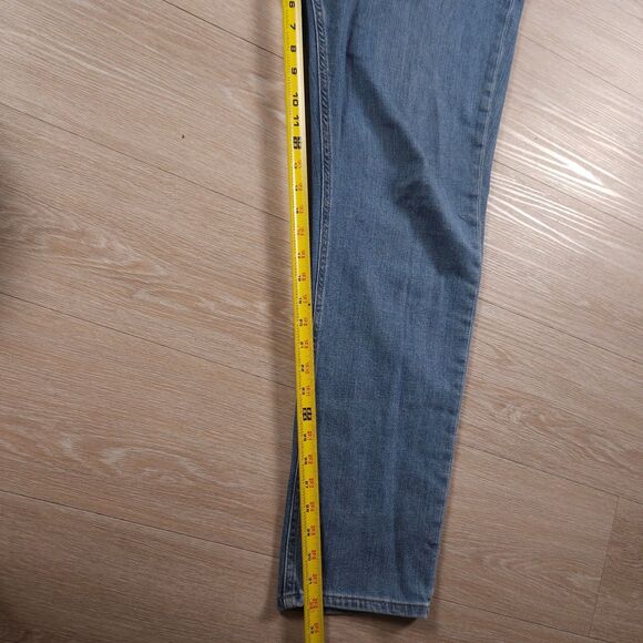 Peter Millar Crown Crafted Jeans Mens 40x34(32) Blue Stretch Denim 5-Pocket - Picture 13 of 16